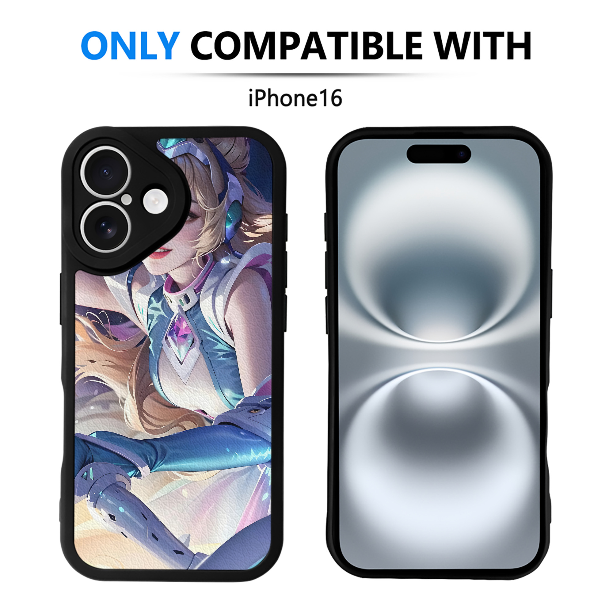 リーグ・オブ・レジェンド League of Legends LOL 【iPhone 16シリーズ対応】シリコンスマホケース（レザー調） 材質：シリコン